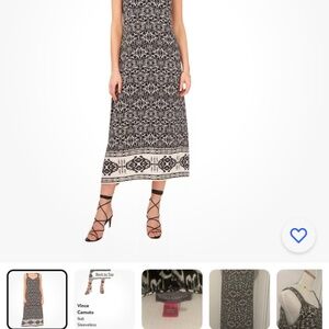 Vince Camuto Ikat Maxi Dress